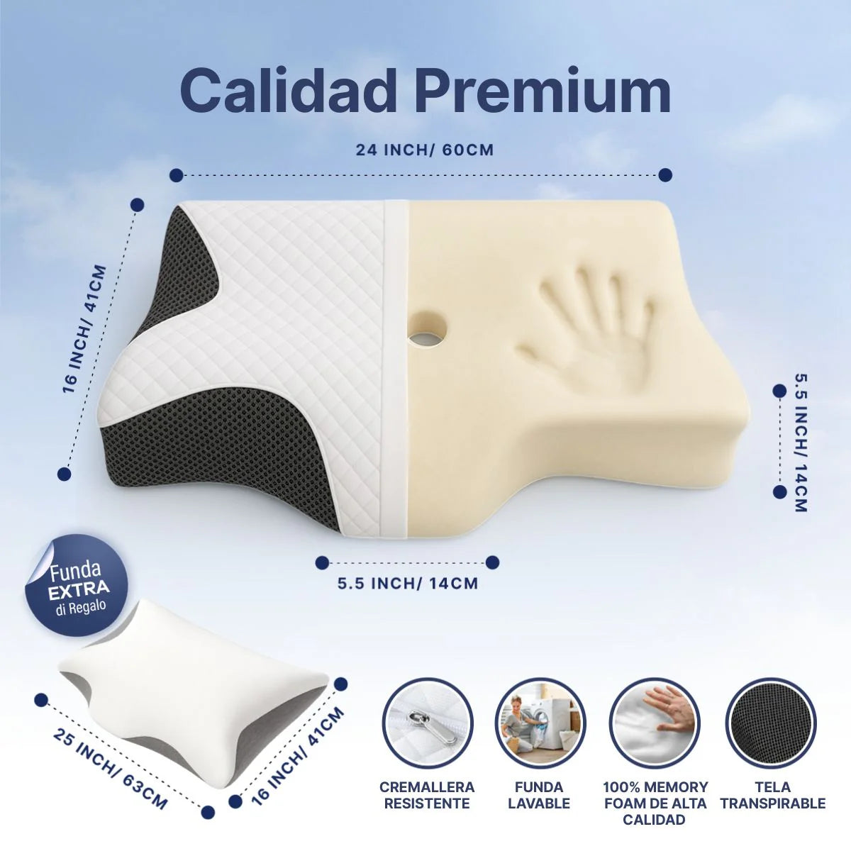 VitalSleep™ - Almohada Cervical